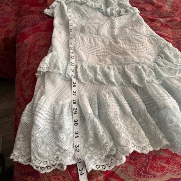 Bensley Fitted Lace Mini Dress - Picture 4 of 7